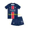 Fotballdrakt Paris Saint-Germain Willian Pacho 51 Barn Hjemmetrøye 2024-2025 Kortermet